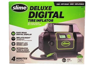 Slime 40077 Deluxe Digital Tire Inflator Air Pump 12 Volt - Picture 1 of 8