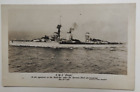 WW1 - HMS Orion - 21-11-18 - RPPC
