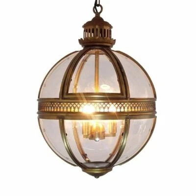 Hanging Lampshades Luminous Vintage Pendant Light Glass Cover Home Fixture Shade - Image 1 of 4