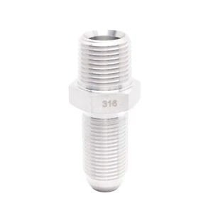 Tompkins Industries SS-2706-08-08-FG Bulkhead Adapter, 1/2" Male x 3/4" 37° JIC - Picture 1 of 4
