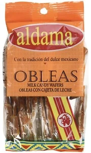 Aldama con cajeta de leche Mexican milk candy wafers 20 Mini pcs sealed - Picture 1 of 2