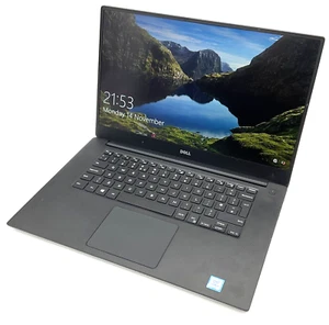 Dell Precision 5520 15.6" FHD Intel i7-6820HQ 8GB RAM 256GB SSD Quadro M1200 W10 - Picture 1 of 9