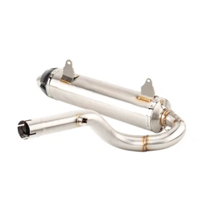 For Can Am Outlander 450 / DPS 2017-2023 Motorcycle Exhaust Muffler Link Pipe - Picture 1 of 5