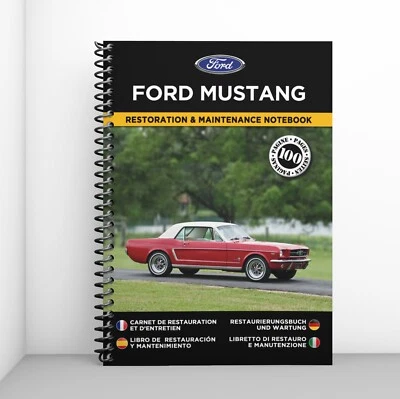 FORD MUSTANG : Libretto Di Restauro E Manutenzione - CONSEGNA GRATUITA - Immagine 1 di 4