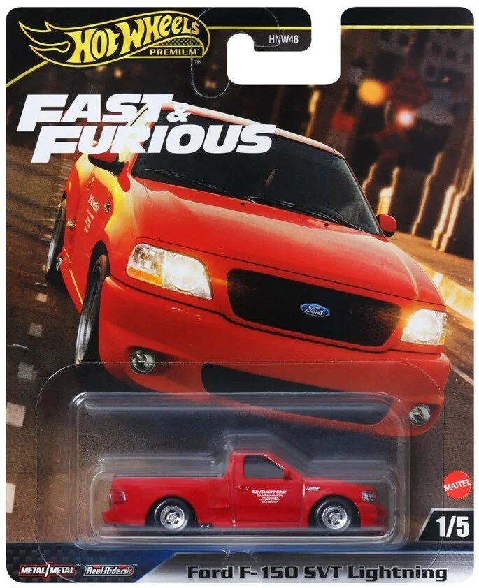 Hot Wheels Premium Fast & Furious FORD F-150 SVT LIGHTNING 1 64 HYP75 Car