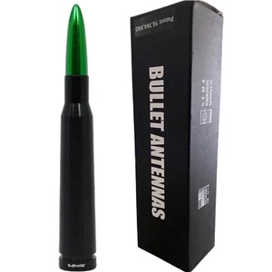 VMS Black Bullet Antenna For Chevy S10 Blazer Tahoe Suburban GMC Sonoma Green - Picture 1 of 4