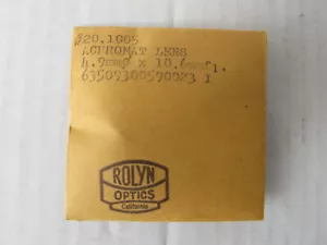 Lente acromata Rolyn Optics - 4,9 mm x 10,6 mm F1 - Imagen 1 de 4