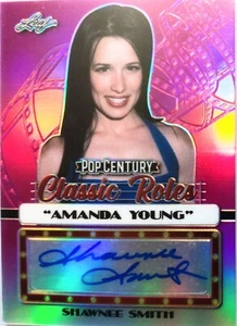 2020 LEAF POP CENTURY CLASSIC ROLES SHAWNEE SMITH AUTO SSP #1/6  "SAW" PRISMATIC - Picture 1 of 2