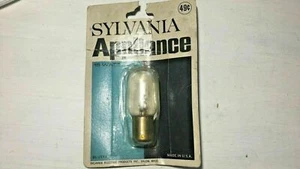 SYLVANIA BL-15T7 APPLIANCE LIGHT BULB 15W 120V - L3 - Picture 1 of 1