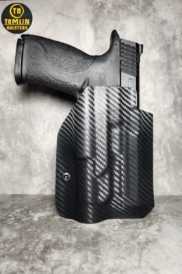 OWB Paddle Holster With TLR-1 HL Choose Your Model. Kydex Or Carbon Fiber - Image 1 of 4