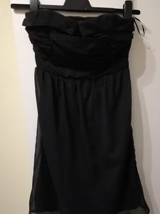Vila Kleid Abendkleid Cocktail-Kleid Gr. S  schwarz - Bild 1 von 3