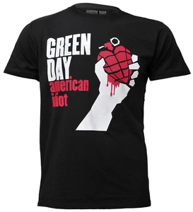 Green Day American Idiot T Shirt Official Licensed New Black up to 5XL