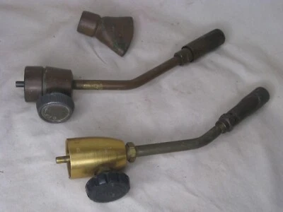 2 cabezales de soplete vintage adaptador de boquilla válvula de gas adaptador Weller Bernzomatic Foto 1 de 4