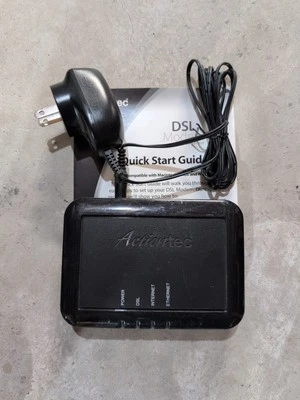 ActionTec GT701D High-Speed DSL Modem w Power Cord, CD & Quick Start Guide - Image 1 of 3