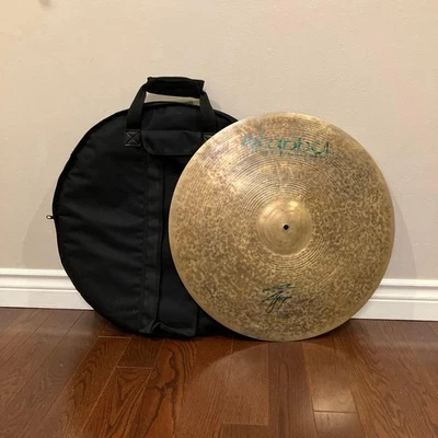 Prato Istanbul Agop feito à mão 22 polegadas usado durável conjunto de bateria turca - Imagem 1 de 4