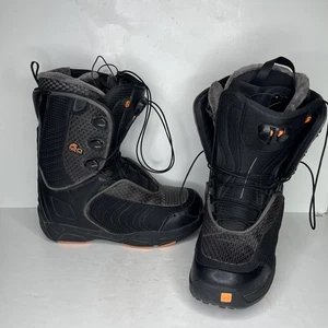 Salomon F 20 Snowboard Boot Men US 11-11.5 Self Fusion Black Gray Outdoor Winter - Picture 1 of 16