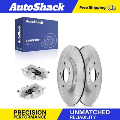 Front Brake Rotors Calipers for 2022-2024 Honda Civic 1.5L - Image 1 of 4