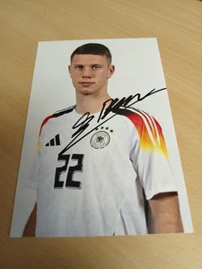 Signiertes Foto Elias Baum DFB NEU - Bild 1 von 1