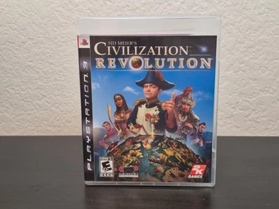 PS3 Civilization Revolution Game Clean CIB Mint Disc 2K Strategy Tested - Image 1 of 3