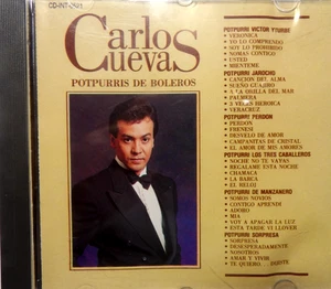 Potpurris De Boleros Carlos Cuevas CD LIKE NEW - Picture 1 of 1