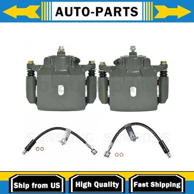 Pinzas de freno de disco delanteras + línea de freno delantera para Chevrolet Malibu 3,5 L 2,2 L Foto 1 de 4