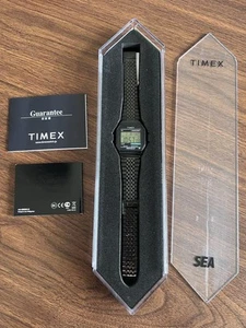 TIMEX × WDS Classic Digital Black Quartz Men's Watch Operation Confirmed - Picture 1 of 5
