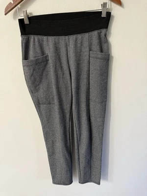 Leggings Banana Republic para mujer gris negro XS tiro medio bolsillo mezcla de poliéster Foto 1 de 4