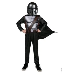 Star Wars Kinder Mandalorianer Kostüm Bekleidung Anzug ohne Cape Größe 10-12 - Bild 1 von 8