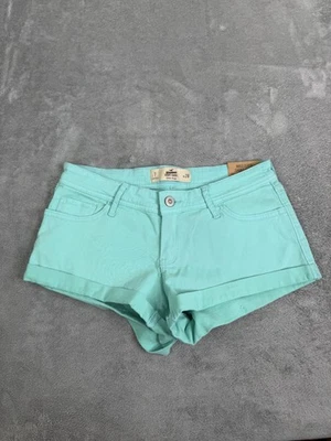 Corto Hollister vintage Y2K tiro bajo para mujer talla 28 azul nuevo con etiquetas Foto 1 de 4