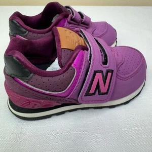 Sneakers New Balance 574 taglia 5 1/2 prugna nuove senza scatola - Foto 1 di 9