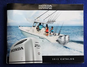 Vintage 2012 Honda Marine Catalog & Buyer's Guide Boats Motors Accessories - Picture 1 of 2