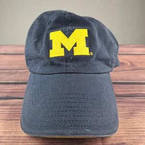 Michigan Wolverines Fútbol Carl Banks Correa Papá Sombrero Azul Gorra Ajustable - Imagen 1 de 8