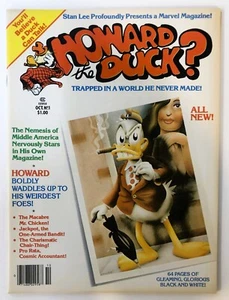 HOWARD THE DUCK MAGAZINE #1, (Oct 1979), MICHAEL GOLDEN Art - Imagen 1 de 5