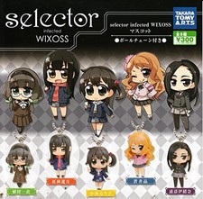 Selector Infected Wixoss Mascot 5 Pics Capsule Toys Gashapon From Japan
