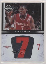2011-12 Panini Limited Jumbo Materials Jersey Number /99 Kyle Lowry #16