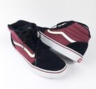 Vans Black Red White High Top Shoes Size 5 Adult Skate Sneakers Shoes Footwear