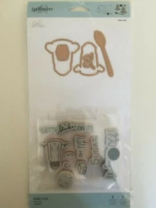 Spellbinders The Perfect Match Debi Adams Stamp Die Set Shake it Up SDS-130 New - Picture 1 of 4