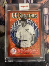 2021 Topps Project70 Card 52 - 1959 CC Sabathia by Mister Cartoon Yankees