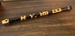 Flauta de madera de pavo Turkesh Ney MÚSICA RECUERDO EUROPA PINTADA ROBLE - Imagen 1 de 7