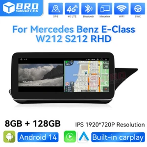 Per Mercedes Benz Classe E W212 S212 10,25" Autoradio Android Apple CarPlay GPS - Foto 1 di 16