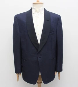 Men's TOM FORD Tuxedo Sport Coat Jacket Blazer RARE Navy fits 58R US48 - Picture 1 of 14
