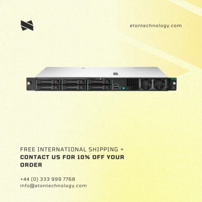 P66394-421 HPE ProLiant DL20 G10+ E-2336 2.9GHz 6-core 1P 16GB-U 4SFF 800W PS - Image 1 of 2