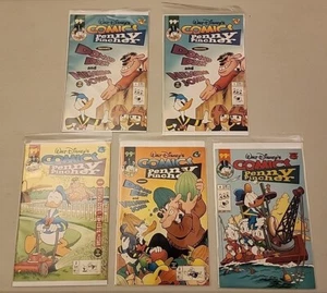 WALT DISNEY PENNY PINCHER DONALD DUCK AND NEIGHBOR JONES 1-4  COMIC SET 1997  - Picture 1 of 6