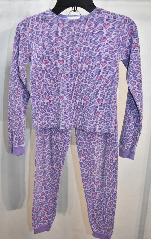 Pantalones y top Total Girl corazones morados talla pequeña para niña Foto 1 de 4