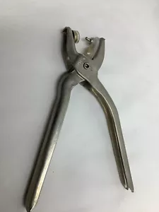 Vintage Scovill Druckknopf Metall Niete Stanze Tülle Zange Made in USA VSS230918/TWD - Bild 1 von 6