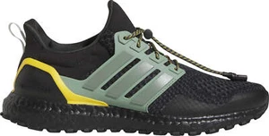 adidas Ultra Boost 1.0 Mens Running Shoes Black Cushioned Comfort Run Trainers - Picture 1 of 7