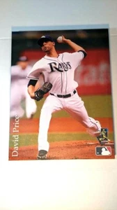 Lienzo David Price Tampa Bay Rays impresión 18x14 MLB - Imagen 1 de 11