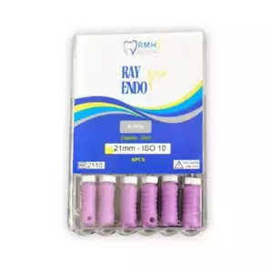 RAYENDO-PRO K-Files 21mm Size #10 6/Box. Stainless Steel - Picture 1 of 1