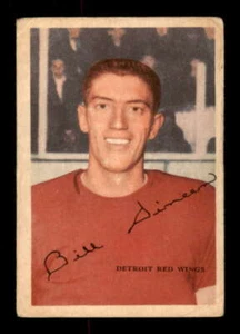 1953-54 Parkhurst #38 Bill Dineen GVG RC Rookie Red Wings UER 543388 - Picture 1 of 2
