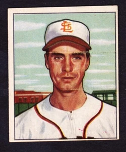 1950 BOWMAN #252 BILLY DeMARS BROWNS ROOKIE NO COPYRIGHT - Picture 1 of 2